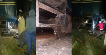 ঈশ্বরদীতে ট্রেন লাইনচ্যুত, ঢাকার সঙ্গে রেল যোগাযোগ বন্ধ