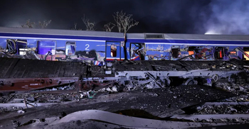 Greek transport minister resigns over train crash; 38 dead