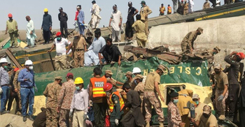Death toll in Pakistan train crash rises to 56