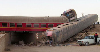 Train derailment in east Iran kills 10, injures 50