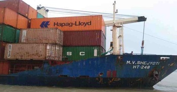 Transshipment: Indian goods-laden ship arrives at Ctg port for trial run