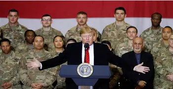 Trump makes first Afghan