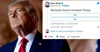 Elon Musk starts Twitter poll on whether to bring back Trump