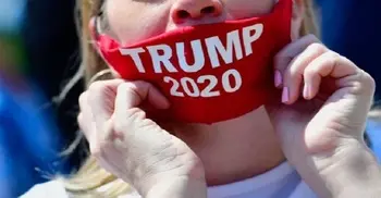 Restaurant worker fired for not wearing 'Trump 2020' mask