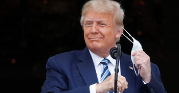 Covid: Trump ‘no longer a transmission risk to others’