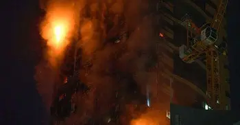 7 injured in 48-storey fire in UAE