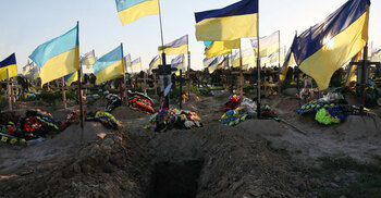 Blasts kill 3 in Russian border city, lawmaker blames Ukraine