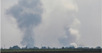 Ukraine war: Russia blames sabotage for new Crimea blasts