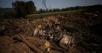 All eight crew members killed in cargo plane crash in Greece