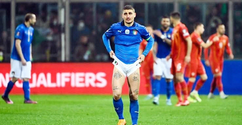 Italy stunned in World Cup play-offs