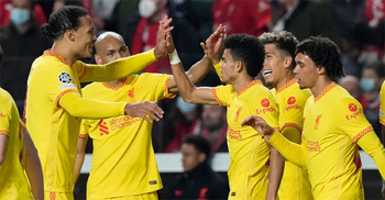 Liverpool take two-goal advantage in Benfica tie