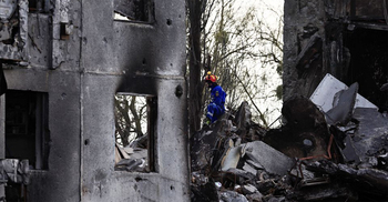 Ukraine says 39 killed in rocket strike on rail evacuation hub