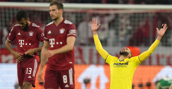 Bayern shocked by late equaliser as Villarreal reach semis