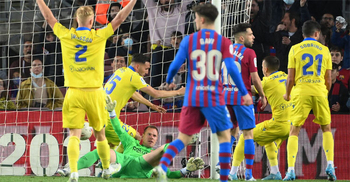 Barca suffer shock home loss to Cadiz