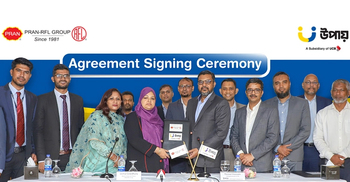 upay, PRAN-RFL sign deal for salary disbursement