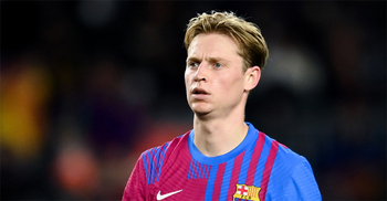 Man Utd target for De Jong 'not for sale', say Barca