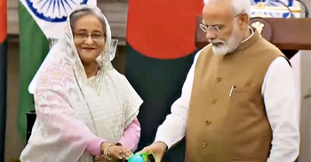 Sheikh Hasina, Modi inaugurate Maitree Power Plant