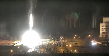 Fierce fighting sparks fire outside Ukrainian nuclear plant