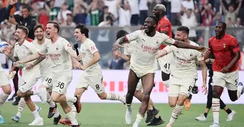 AC Millan win Serie A for first time in 11 years