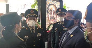 Chinese defense minister pays tribute to Bangabandhu