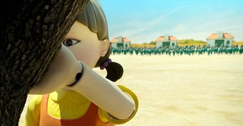 English council urges parents not to allow children to watch Squid Game