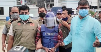 Man who put Quran in puja mandap detained