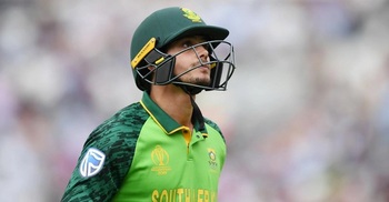 De Kock skips T20 WC game after S Africa asked to take knee