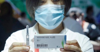 Two lakh Sinopharm vaccine jabs arrive