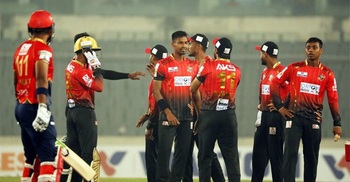Comilla thrash Barishal to go top in points table
