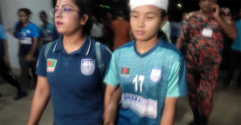 Ritu Porna suffers injury during SAFF victory parade