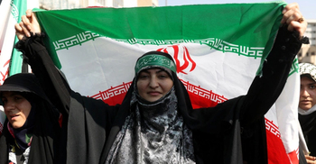 Iran’s pro-government counter-protesters try to change narrative