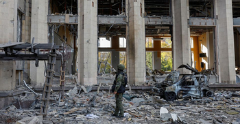 Putin declares martial law in occupied Ukrainian regions