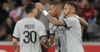 Messi, Neymar & Mbappe score in PSG win