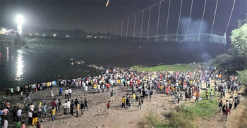 141 killed in Gujarat bridge collapse