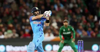 Bangladesh need 185 runs to beat India in T20 WC