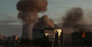 Two residential buildings hit by missiles in Kyiv