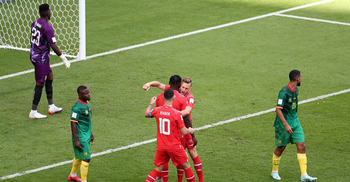 Apologetic Embolo gives Swiss narrow win over Cameroon