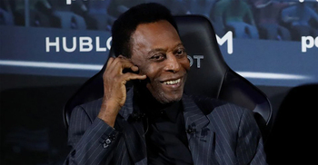 Brazil legend Pele hospitalized amid cancer battle