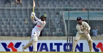 Bangladesh dismissed for 227 despite Mominul's 84