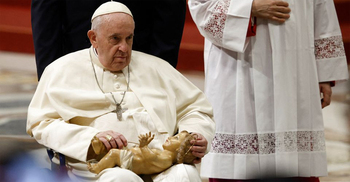 Remember the war weary and the poor, pope urges on Christmas Eve