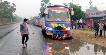 Garment worker killed in Gazipur road crash