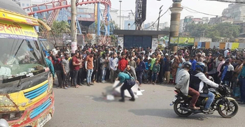 University student dies as bus hits her in Dhaka