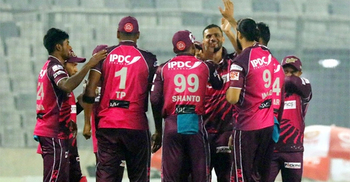 Sylhet beat Khulna to confirm first qualifier of BPL