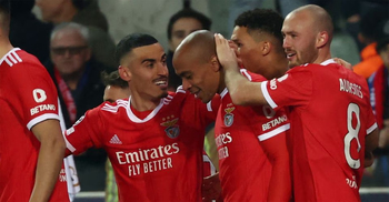 Benfica beat Brugge at the double away in Champions League