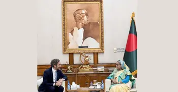 PM seeks Argentina's help in developing Bangladesh football