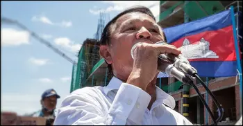 Cambodian opposition leader sentenced for treason