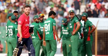Bangladesh restrict England to 156-6 in 1st T20