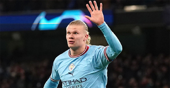 Haaland hits five as Man City reach quarter-finals