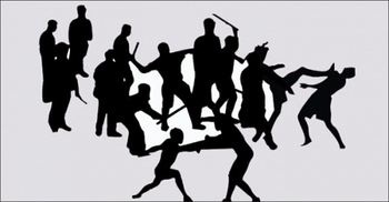 কুকুরের পা ভাঙাকে কেন্দ্র করে দু’পক্ষের সংঘর্ষে আহত ৫০