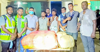 শায়েস্তাগঞ্জে ৩০ কেজি গাঁজাসহ দুইজন আটক